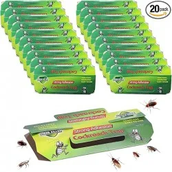 Pack 20 Trappole per Scarafaggi - Disinfestazione Professionale e Casa - pacco 20 trappole scarafaggi