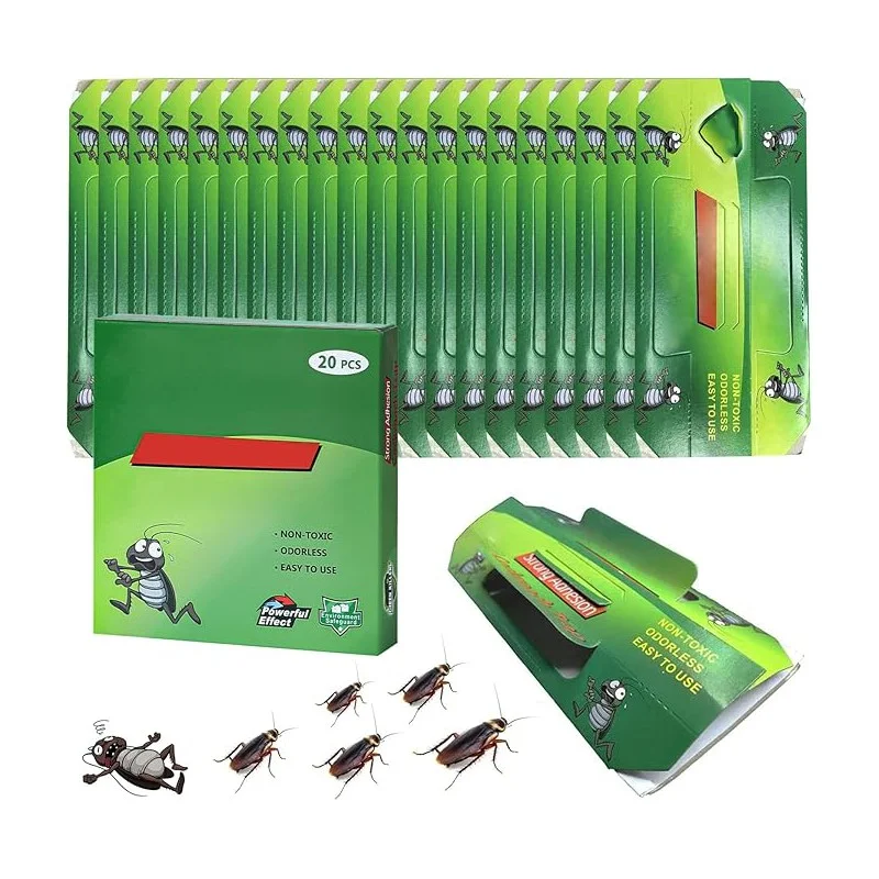 Maxi Kit 40 Trappole Scarafaggi per grandi Spazi - Casa e Ufficio - trappole scarafaggi 40 pezzi