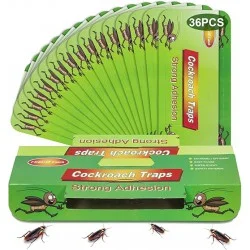 Trappole per Scarafaggi Green 36 Pezzi - Efficacia Amica dell'Ambiente - trappole scarafaggi green