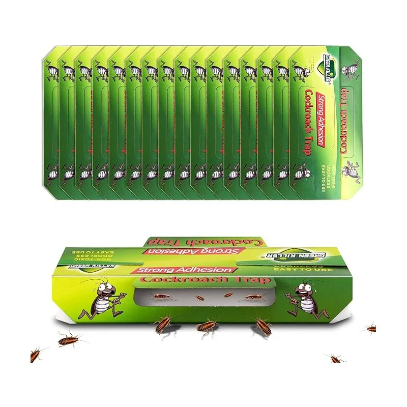 Pack 25 Trappole Scarafaggi e Blatte - Protezione Casa Atossica - trappole scarafaggi 25 pezzi