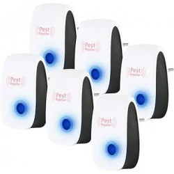 Antizanzare e Scaccia Topi Ultrasuoni - Set 6 Pezzi (Silent Protection) - antizanzare ultrasuoni casa