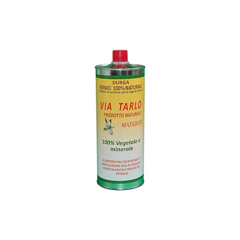Antitarlo Naturale Durga Matador (5 Litri) - Trattamento Ecologico ai Sali di Boro e Olio di Arancia - antitarlo natu...