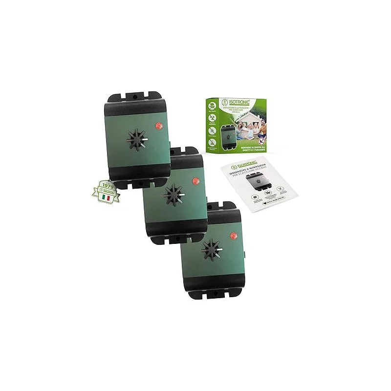 Isotronic Dissuasore Portatile per Uccelli - Funzionamento a Batteria - isotronic portatile uccelli