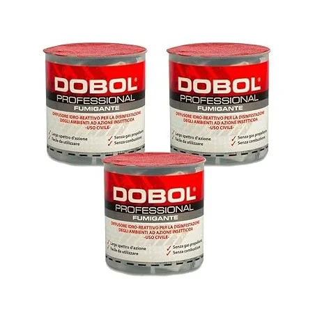 Dobol Fumigante Insetticida 20g - Disinfestazione Totale Idro-reattiva (No Gas) - dobol fumigante istruzioni