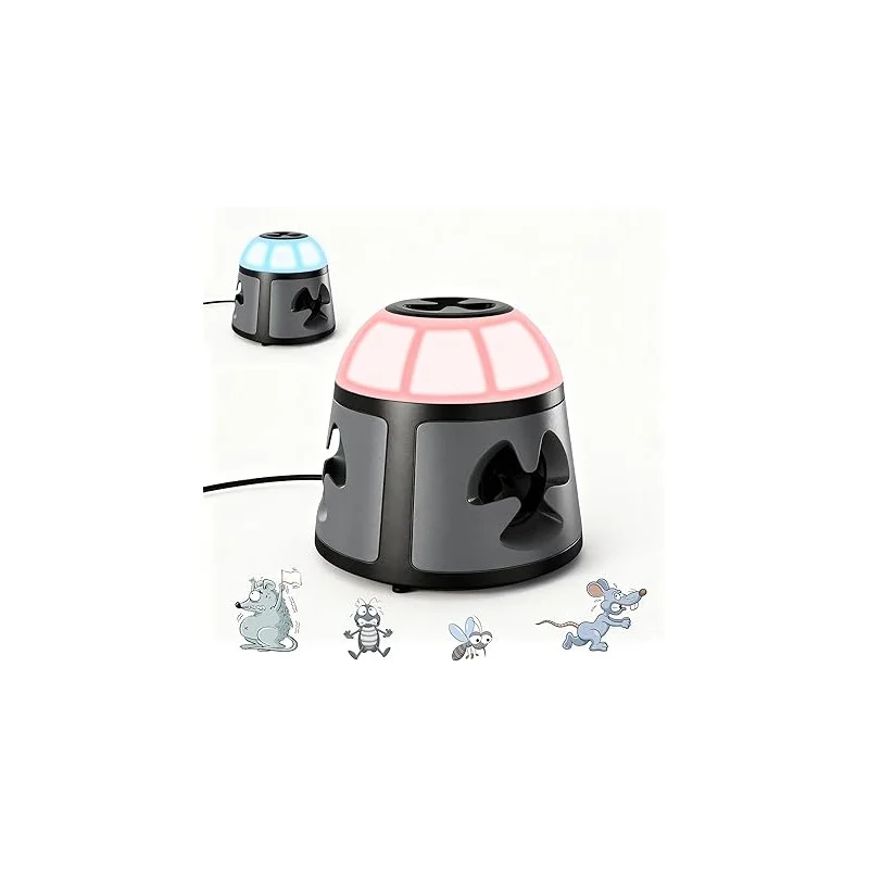 Repellente Topi e Ratti 360° con Luce Lampeggiante - Sistema Elite - repellente topi 360 gradi