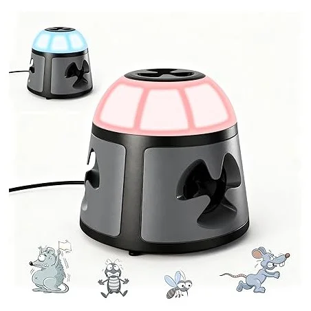 Repellente Topi e Ratti 360° con Luce Lampeggiante - Sistema Elite - repellente topi 360 gradi