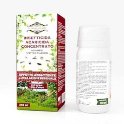 Giardini d'Italia - Insetticida Concentrato per Aree Verdi (250ml) - Contro Zanzara Tigre - insetticida zanzare giardino