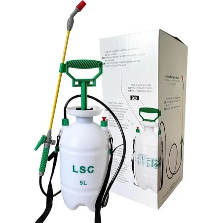 LSC Spruzzatore a Pressione 5L Alta Efficienza - Irroratore Professionale