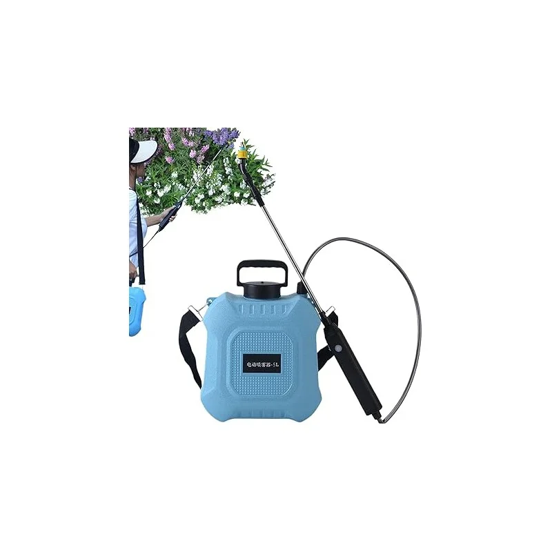 Tech Garden Irroratore Elettrico a Zaino 5L/8L - Comfort Totale - irroratore elettrico zaino