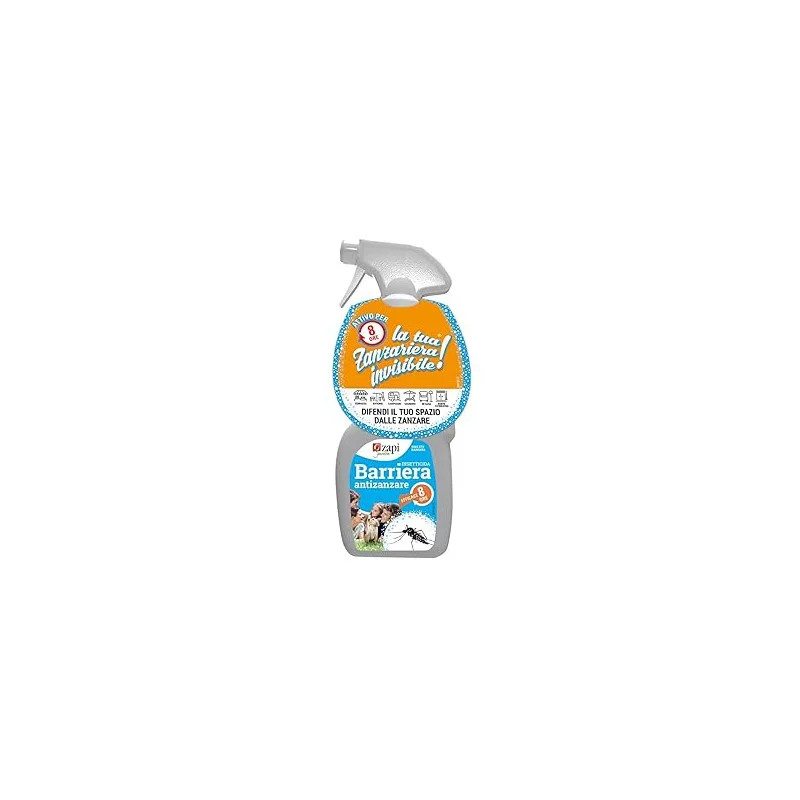 Zapi Barriera Anti Zanzare - Insetticida Spray Perimetrale (400ml) - Protezione 8 Ore - insetticida barriera zanzare