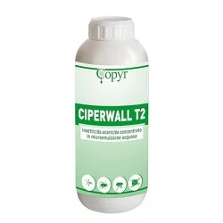 Copyr Ciperwall 1L - Insetticida Acaricida Concentrato Professionale (Cipermetrina) - insetticida concentrato zanzare