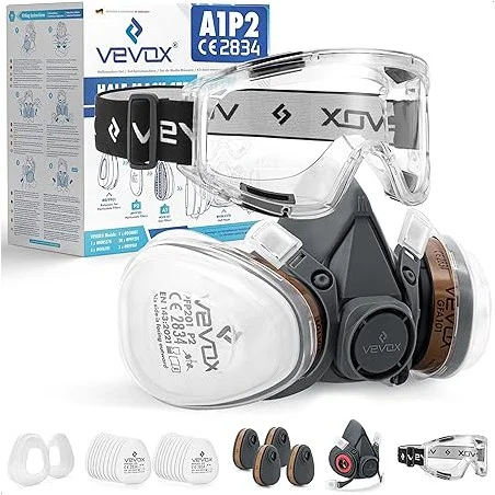 Maschera Respiratoria Con Filtro A1P2