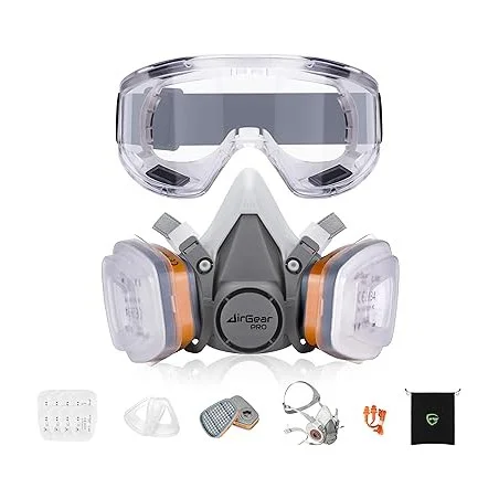 AirGearPro G-500 Evolution - Maschera Verniciatura con Filtri Nuova Versione