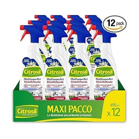 Trio-Med Sgrassatore PMC Disinfettante al Tea Tree Oil (Scorta 12 flaconi)