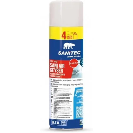 Sanitec Sani Air Geyser - Igienizzante Alcolico Ambienti 500ml