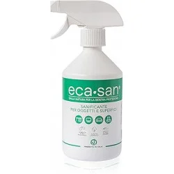 ECASAN Spray Igienizzante Multiuso - Naturale e Delicato - ecasan spray igienizzante
