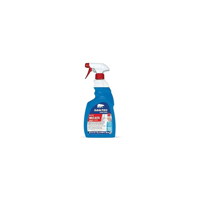 Sanitec Multi Activ Sgrassante Disinfettante - Bagno e Superfici 750ml - sanitec multi activ