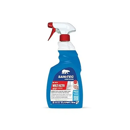 Sanitec Multi Activ Sgrassante Disinfettante - Bagno e Superfici 750ml - sanitec multi activ