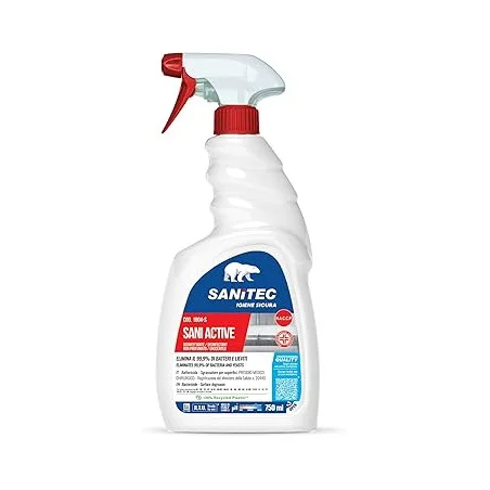 Sanitec Sani Active - Spray Disinfettante Sgrassante Universale - sanitec sani active