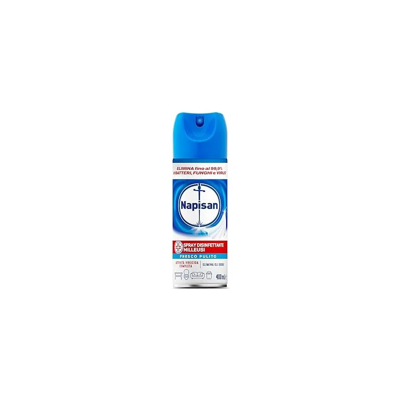 Napisan Spray Disinfettante Milleusi - Fresco Pulito 400ml - napisan spray milleusi