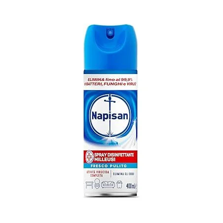 Napisan Spray Disinfettante Milleusi - Fresco Pulito 400ml - napisan spray milleusi
