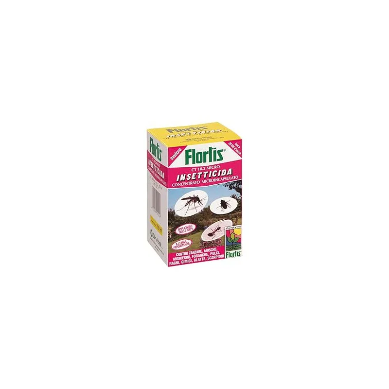 Flortis CT 10.2 - Insetticida Concentrato Zanzare e Giardino (100ml) - flortis insetticida zanzare