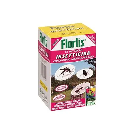 Flortis CT 10.2 - Insetticida Concentrato Zanzare e Giardino (100ml) - flortis insetticida zanzare