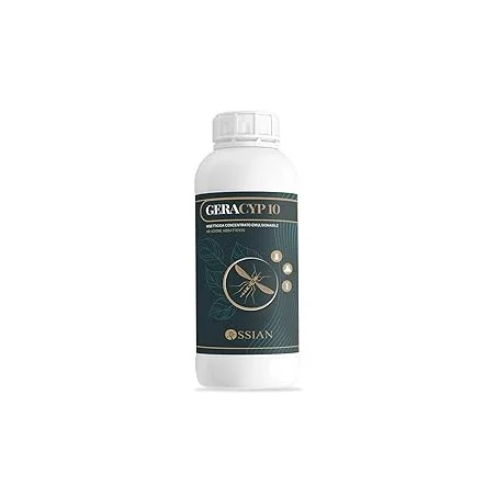 Ossian Geracyp 10 - Insetticida Concentrato con Geraniolo (1 Litro) - insetticida al geraniolo