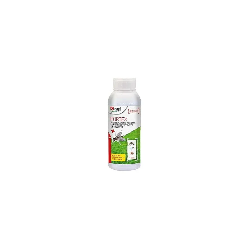 Zapi Fortex - Insetticida Concentrato Multinsetto (1 Litro) - Azione Abbattente e Prolungata - zapi fortex 1 litro