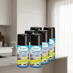 Copyr FlySpray OneShot 150ml - Insetticida Aerosol Autosvuotante - bomboletta autosvuotante