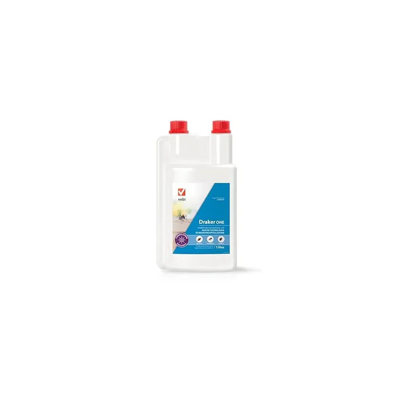 Draker ONE 1L - Insetticida Microincapsulato Concentrato (Cipermetrina + Tetrametrina) - draker one insetticida
