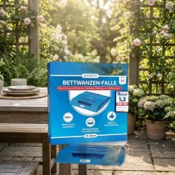 Trappola Adesiva per Cimici dei Letti - Kit Monitoraggio (10 Pezzi) - rilevatore cimici materasso