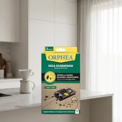 Orphea Esca Scarafaggi Insetticida Gel - Pack 3 Stazioni - gel insetticida orphea