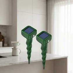 Scaccia Talpe Ultrasuoni Solare IP66 - Impermeabile e Potenziato - dissuasore talpe ip66