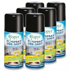 Copyr FlySpray OneShot 150ml - Insetticida Aerosol Autosvuotante - flyspray one shot