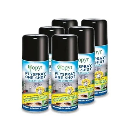 Copyr FlySpray OneShot 150ml - Insetticida Aerosol Autosvuotante - flyspray one shot