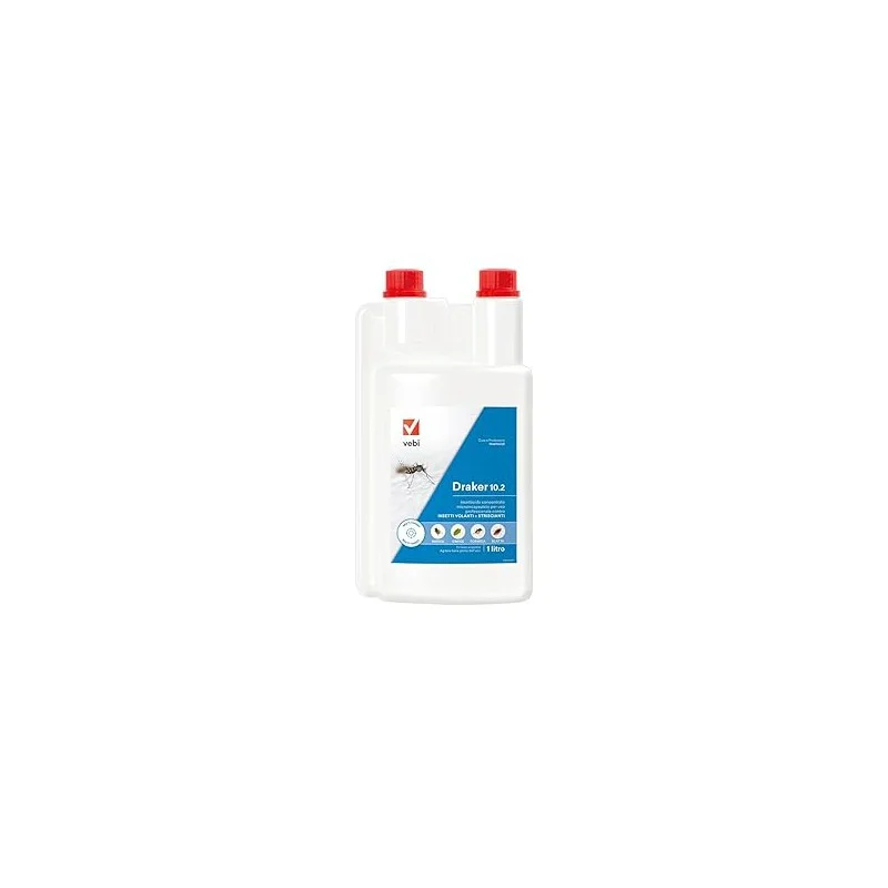 Draker 10.2 Insetticida Microincapsulato 1 Litro - Professionale - draker 10.2 1 litro