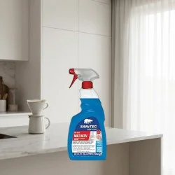 Sanitec Multi Activ Sgrassante Disinfettante - Bagno e Superfici 750ml - disinfettante bagno spray