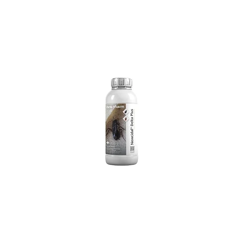 Newcidal Delta Plus - Insetticida Professionale Blatte e Scarafaggi (1 Litro) - insetticida per blatte professionale