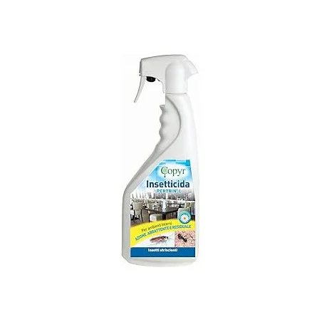 Copyr Pertrin L - Insetticida Spray Pronto Uso (1 Litro) - Azione Residuale