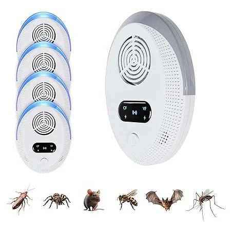 Dissuasore Ultrasuoni Universale - Repellente Topi, Pipistrelli e Insetti