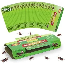 Set 48 Trappole Scarafaggi Green - Monitoraggio Ecologico Grande Formato - trappole scarafaggi 48 pezzi