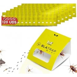 120 Trappole Adesive Scarafaggi - Kit Disinfestazione Professionale - trappole scarafaggi 120 pezzi