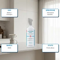 AIESI Disinfettante Spray Dispositivi Medici 1L CE
