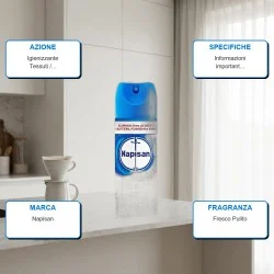 Napisan Spray Disinfettante Milleusi Fresco Pulito 400ml