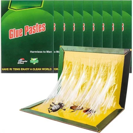 Trappole Appiccicose Multiparassita (10 Pezzi) - Formato Extra (31.5 x 21 cm) - trappole appiccicose XL